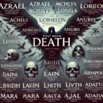 names that mean death